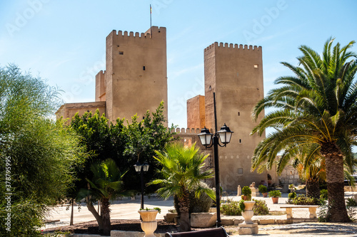 Beautiful shot of a castle in San Miguel de Salinas, Spain photo