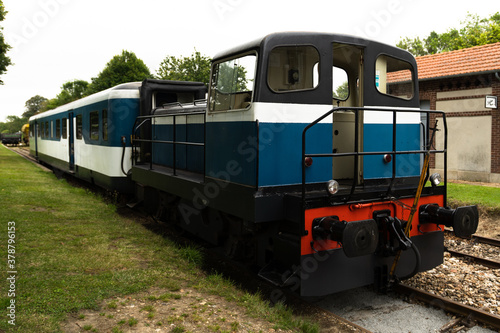 Old locomotive, train