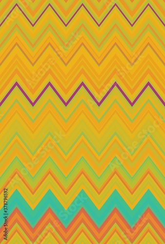 chevron zigzag pattern back...
