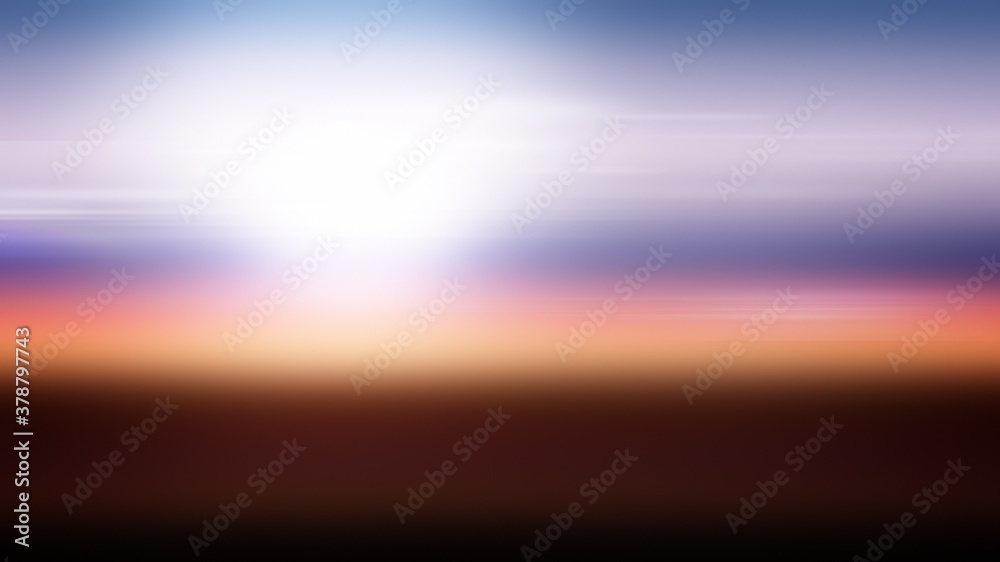 Sunset background illustration gradient abstract, design.