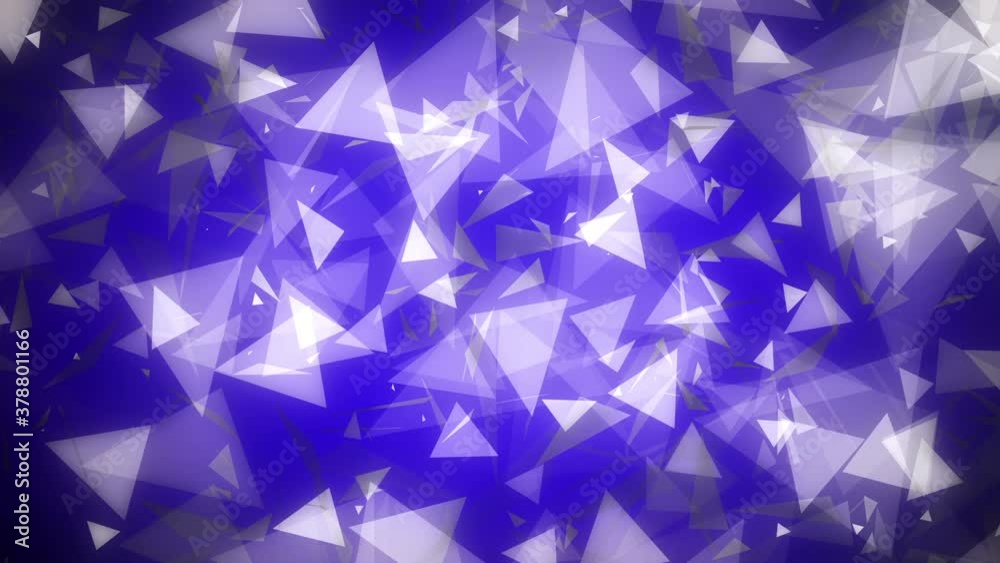 Dark Blue Glowing Triangles Abstract Background Loop 1 Dark Blue Glowing Triangles Abstract Background Loop 1