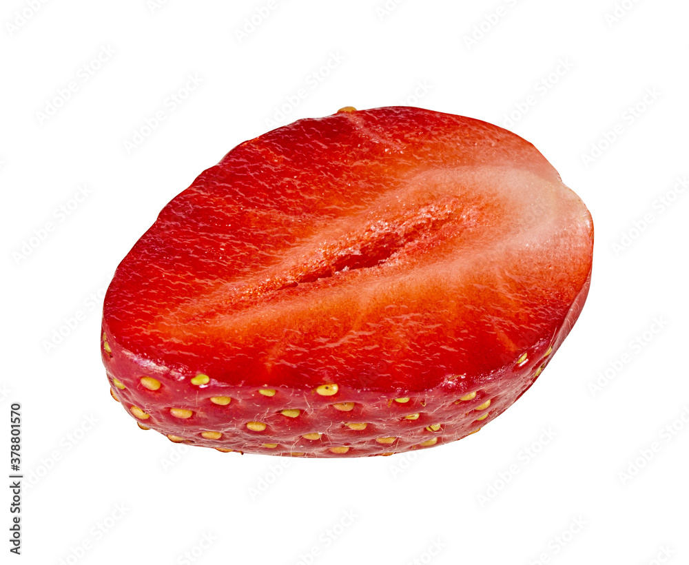 Fresh strawberry isolated on white background with clipping path Fresh strawberry isolated on white background with clipping path