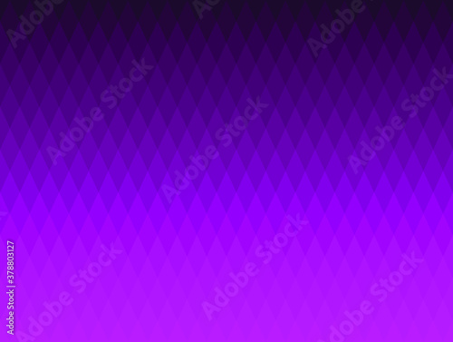 Purple geometric background in origami style with gradient. Purple vector polygonal rectangles illustration. Bright abstract rhombus mosaic background for design, print, web. Seamless vector.