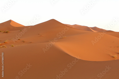 Roads of Sahara desert  Morocco