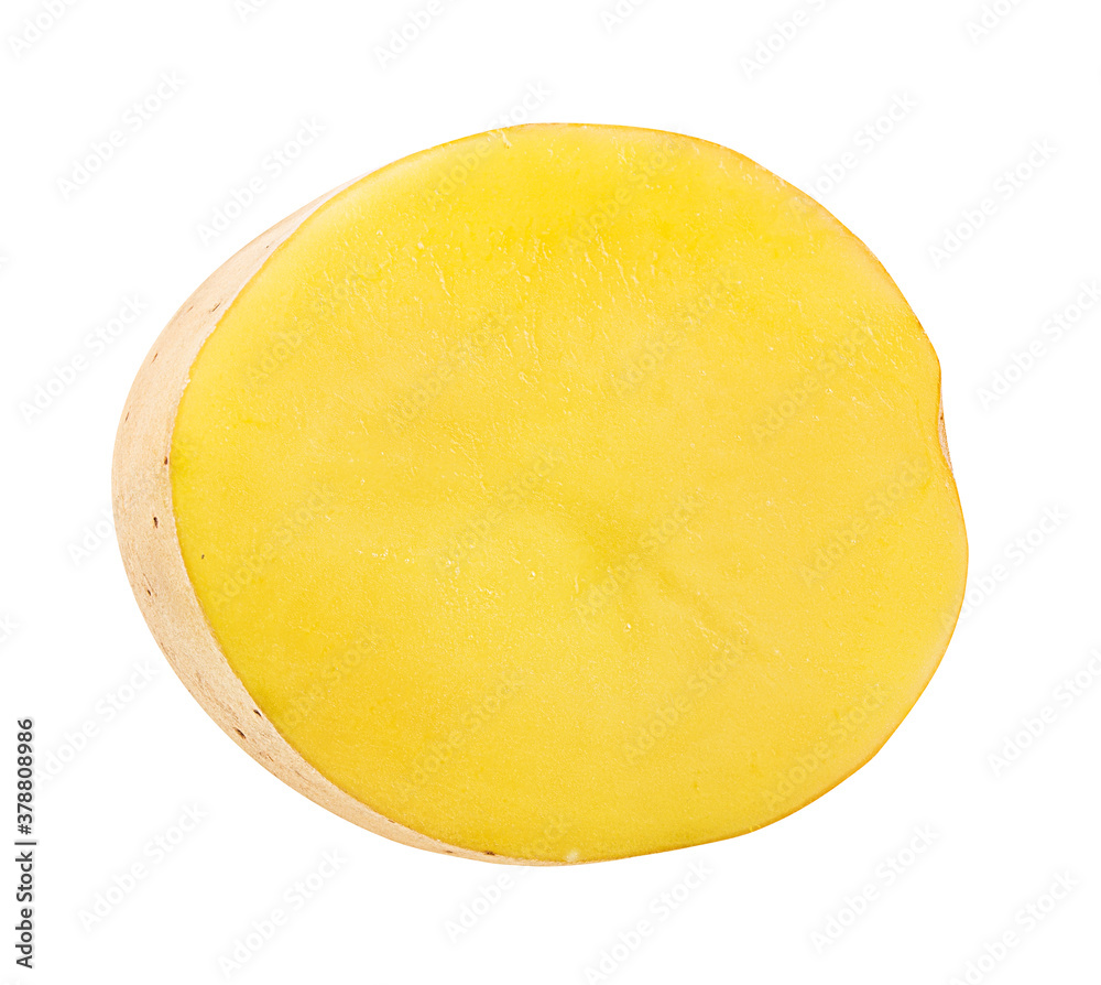 Fresh potato isolated on white background with clipping path Fresh potato isolated on white background with clipping path