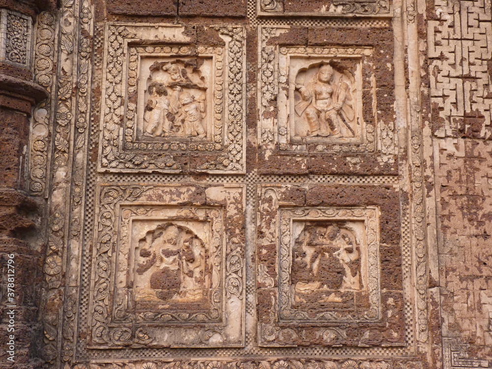 Architecture Of Terracotta Temples Of Bishnupur, Bankura, West Bengal Architecture Of Terracotta Temples Of Bishnupur, Bankura, West Bengal