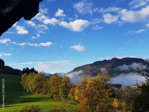 autumn in the mountains
