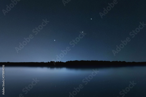 Pictor star constellation, Night sky, Cluster of stars, Deep space, Easel constellation photo