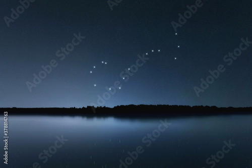 Scorpius star constellation, Night sky, Cluster of stars, Deep space, Scorpion Constellation