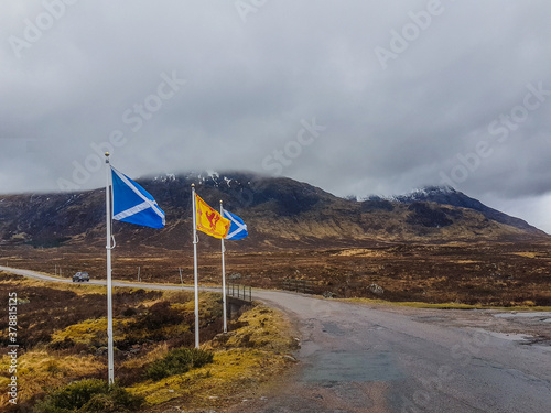 Scottish Highands. Scenic Mountain Landscape photo