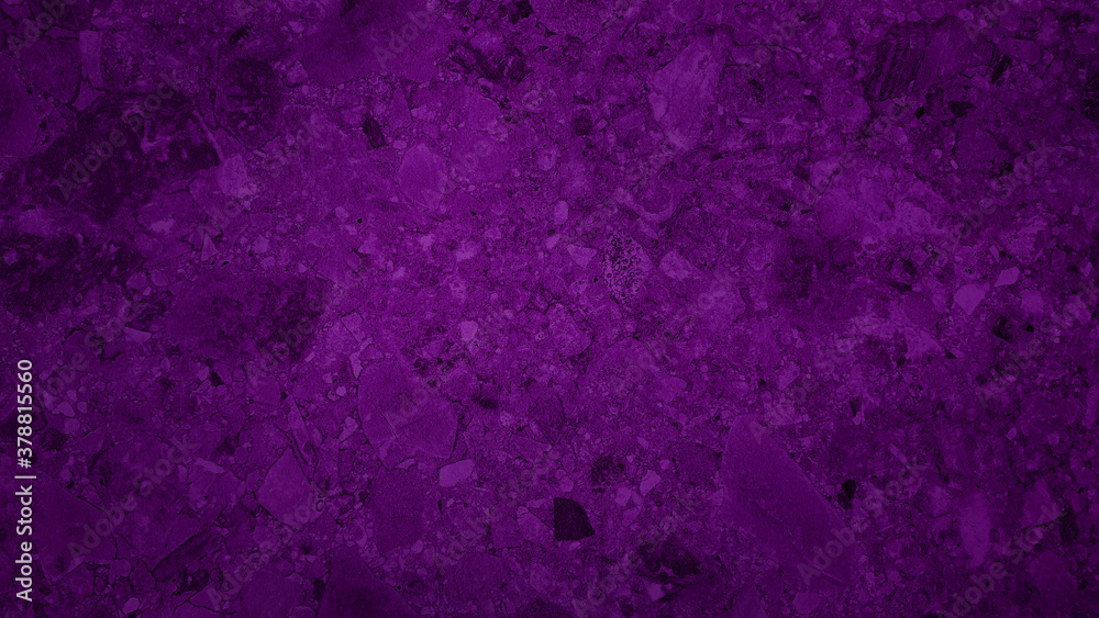luxury violet or purple rough grain stone tile with large terrazzo texture background (Natural pattern for backdrop or background).