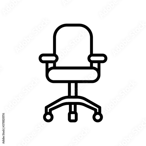 office chair icon vector illustration design