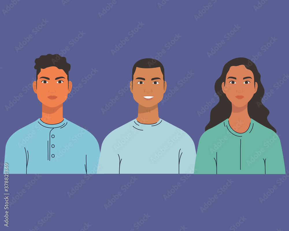 multiethnic group of people, diversity and multiculturalism concept vector illustration design multiethnic group of people, diversity and multiculturalism concept vector illustration design