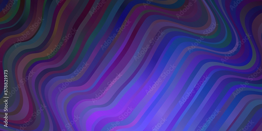 Dark Pink, Blue vector background with lines. Dark Pink, Blue vector background with lines.