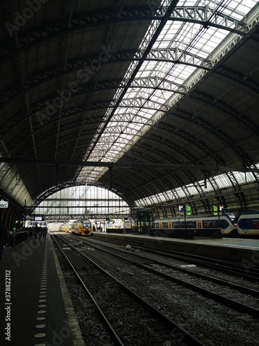Fototapeta Naklejka Na Ścianę i Meble -  Estación de tren Brussels