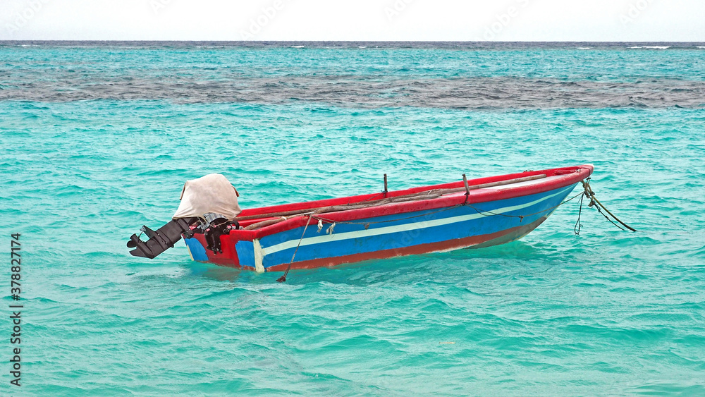 Bout on a indian sea, Maldives