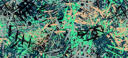 Grunge background of a chaotic pattern