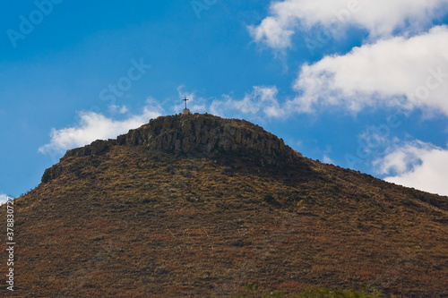 Low angle view of a hill, Real De Asientos, Aguascalientes, Mexico photo