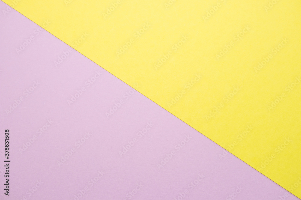 Texture paper yellow and purple. Background image. Minimalism, flat lay, place for text. Texture paper yellow and purple. Background image. Minimalism, flat lay, place for text.