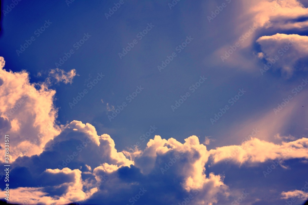 cielo con forma nublada cielo con forma nublada