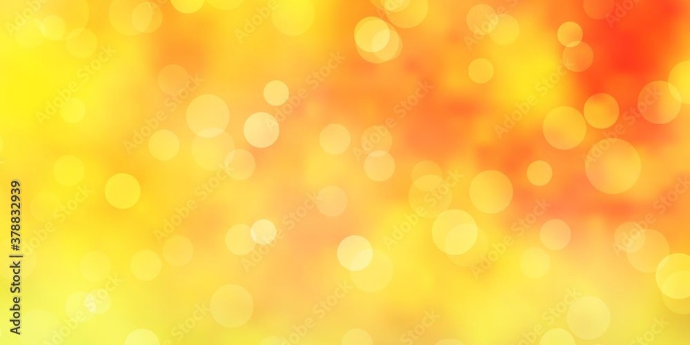 Light Green, Yellow vector pattern with spheres. Glitter abstract illustration with colorful drops. Pattern for websites. Light Green, Yellow vector pattern with spheres. Glitter abstract illustration with colorful drops. Pattern for websites.