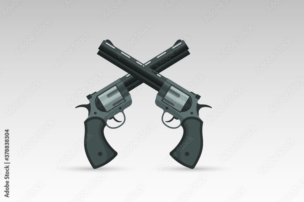 Pistol graphic vector trending graphic vector two gun, gun tattoo graphic art. Pistol graphic vector trending graphic vector two gun, gun tattoo graphic art.