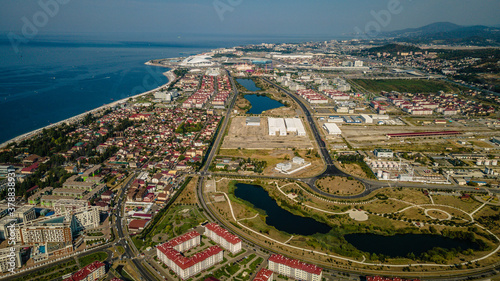 the resort town of Adler, Sochi, Krasnodar Krai