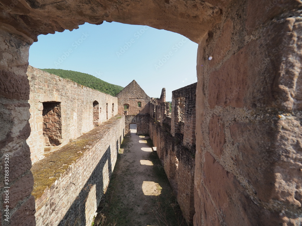 Schloss- und Festungsruine Hardenburg