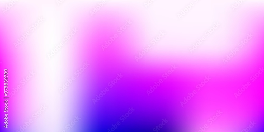 Light Pink vector blurred template.