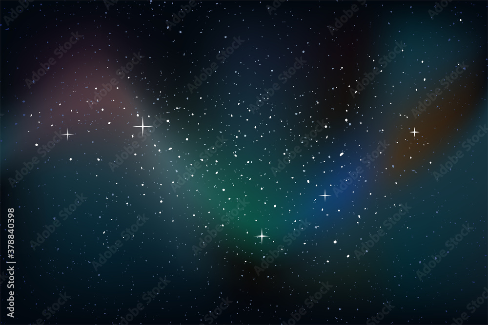 Creative design of universe background