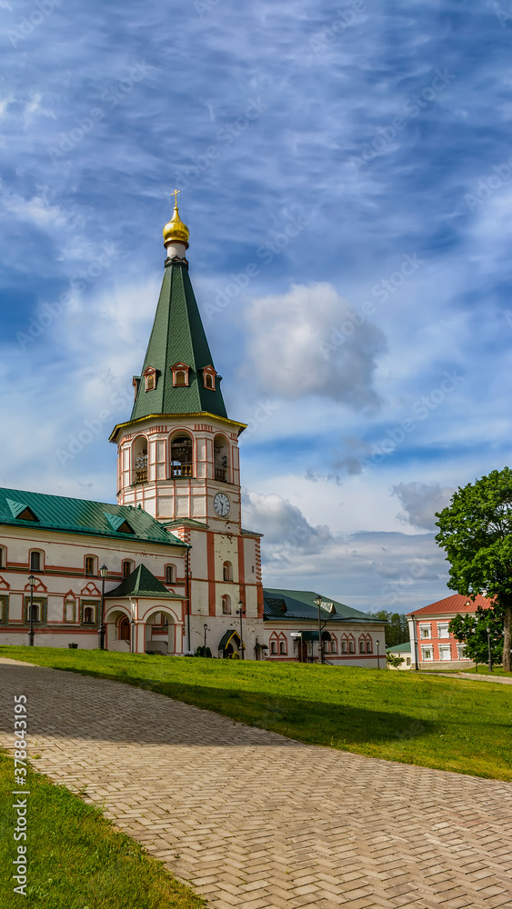 Home church in the abbot's chambers. Valdai Iversky Bogoroditsky Svyatoozersky Monastery.