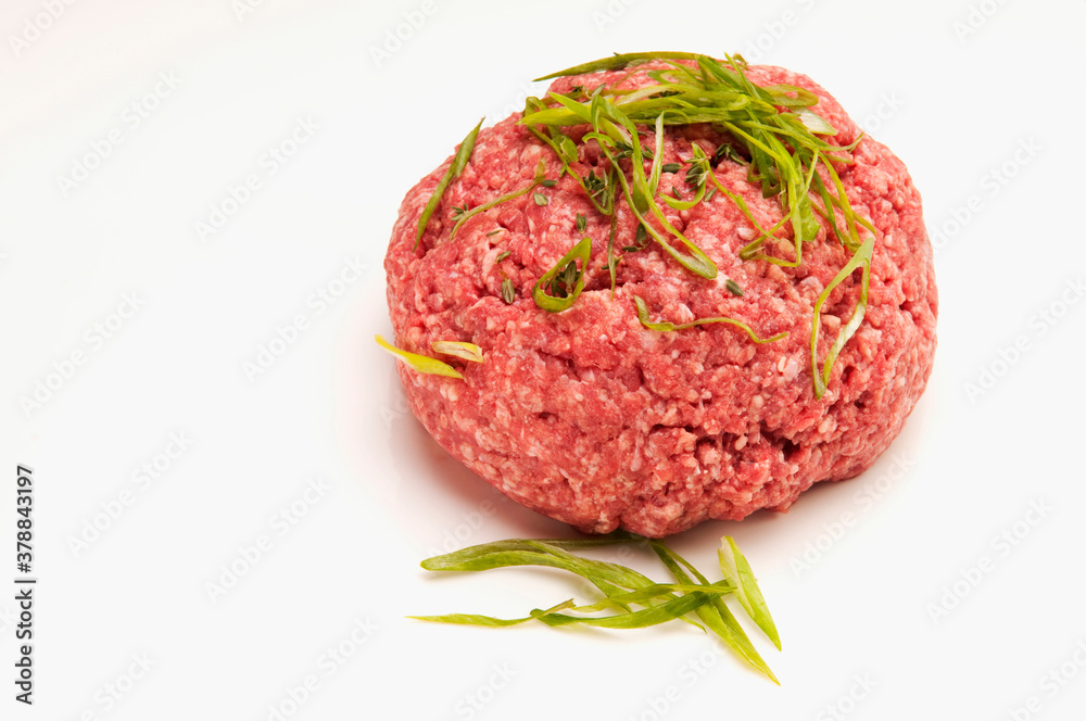 Close-up of mince meat Close-up of mince meat