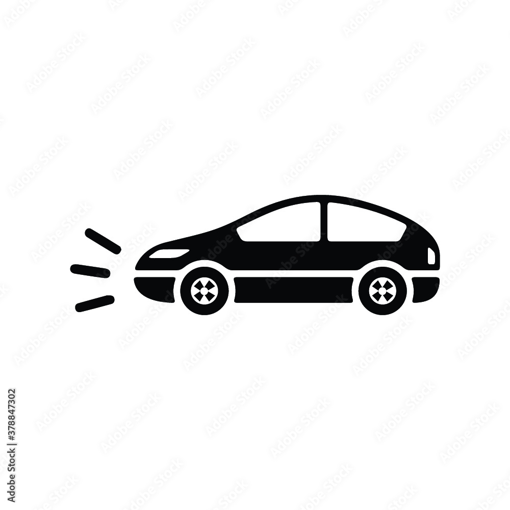 Car Icon in trendy flat style isolated on grey background. Automobile symbol for your web design, logo, UI. Vector illustration, EPS10.