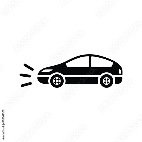 Car Icon in trendy flat style isolated on grey background. Automobile symbol for your web design  logo  UI. Vector illustration  EPS10.
