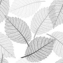 Sierkussen Bladnerven patronen Bladnerven naadloos vector patroon  © O.Yu