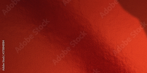 Red foil texture, close up. Background surface