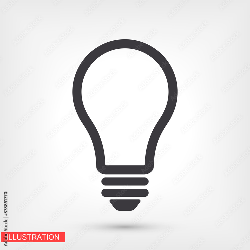 bulb icon Vector Eps 10 Lorem Ipsum Flat Design light lamp symbol bulb icon Vector Eps 10 Lorem Ipsum Flat Design light lamp symbol