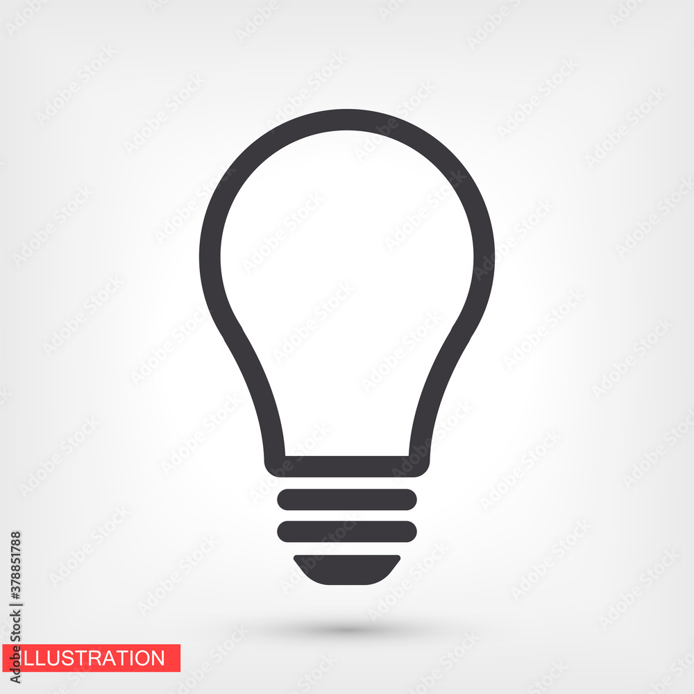 bulb icon Vector Eps 10 Lorem Ipsum Flat Design light lamp symbol bulb icon Vector Eps 10 Lorem Ipsum Flat Design light lamp symbol