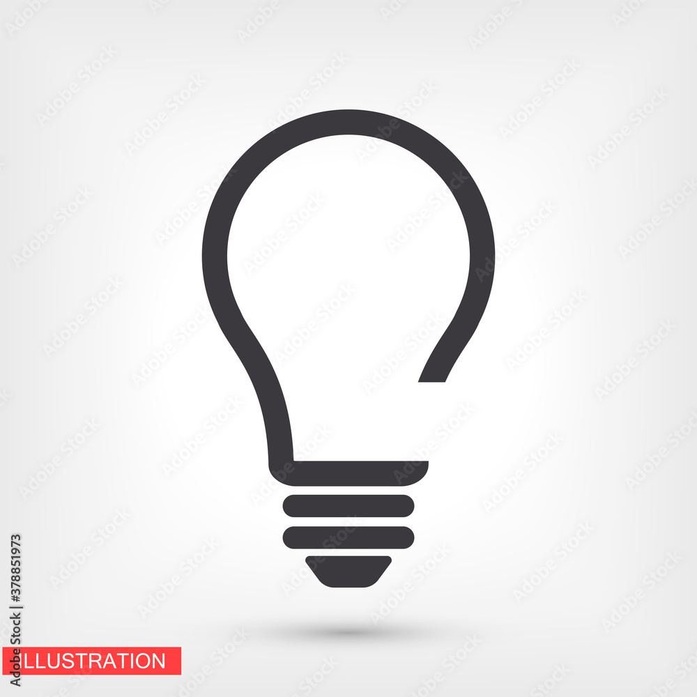 bulb icon Vector Eps 10 Lorem Ipsum Flat Design light lamp symbol bulb icon Vector Eps 10 Lorem Ipsum Flat Design light lamp symbol