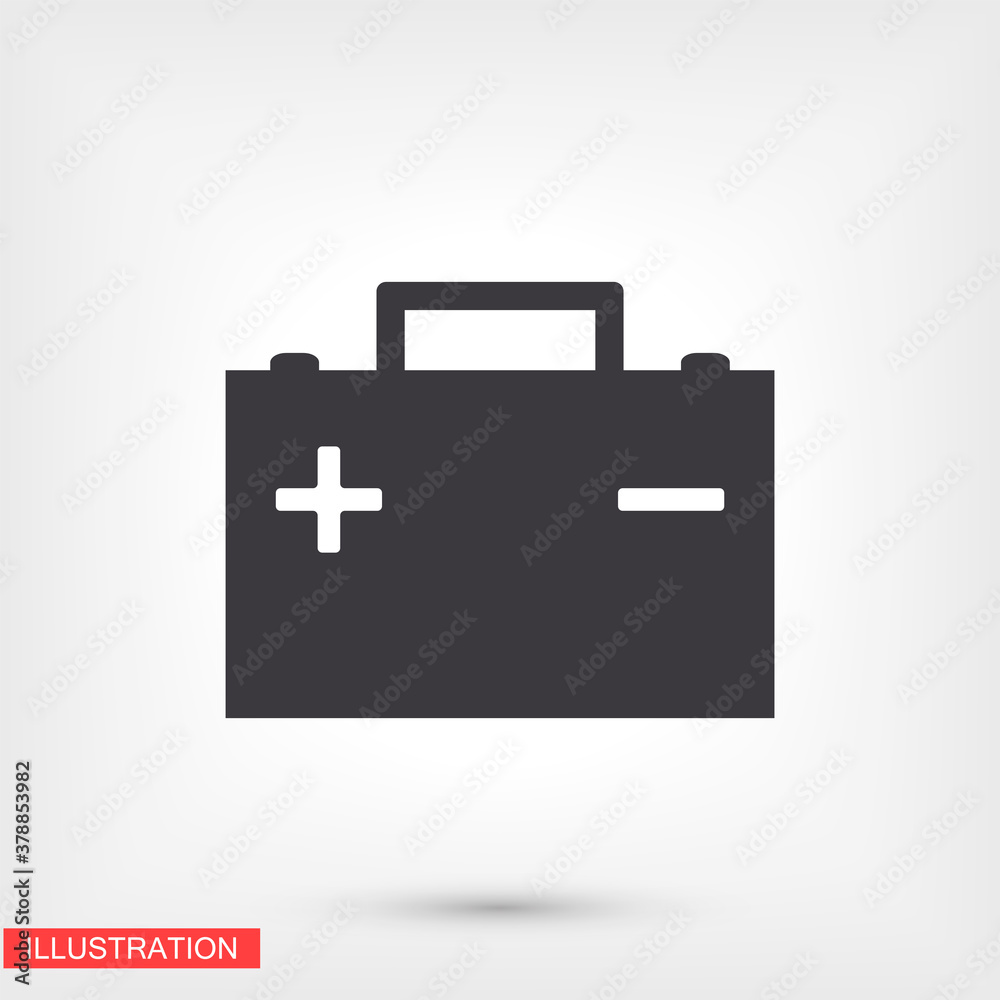 car battery icon. battery for car. EPS 10 vector flat design. the work is done for your use for your purposes and purposes. car battery icon. battery for car. EPS 10 vector flat design. the work is done for your use for your purposes and purposes.