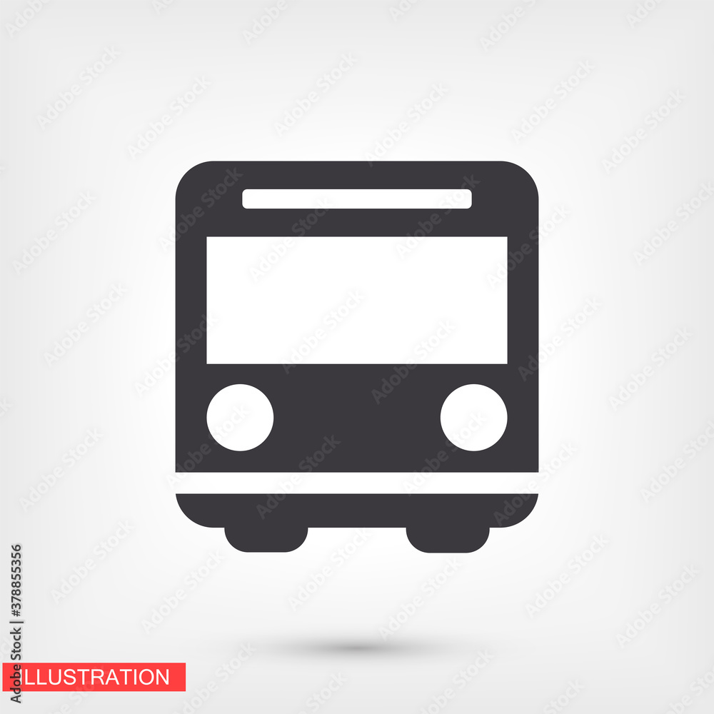 Bus. icon. Vector Eps 10. Lorem Ipsum Flat Design Bus. icon. Vector Eps 10. Lorem Ipsum Flat Design