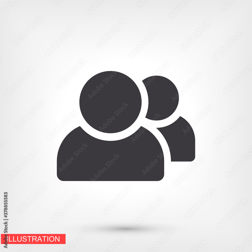 people icon. Vector Eps 10. Lorem Ipsum Flat Design people icon. Vector Eps 10. Lorem Ipsum Flat Design