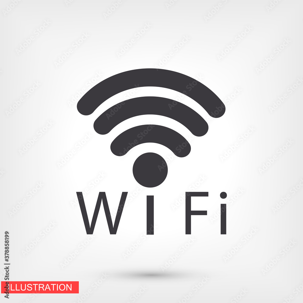 Wi-fi icon. Vector Wi-Fi Eps 10. Wi-fi icon. made for your phone site and use. Wi-fi flat design.