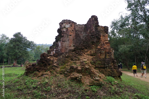 Obraz na plátně ベトナム　世界遺産ミーソン聖域