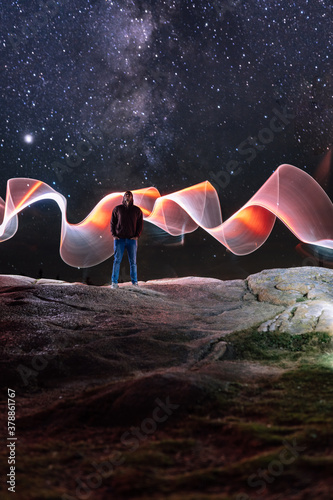 landscape with space