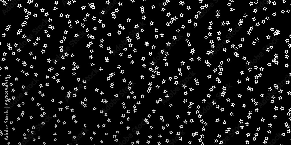 Dark Gray vector layout with bright stars. Decorative illustration with stars on abstract template. Pattern for websites, landing pages. Dark Gray vector layout with bright stars. Decorative illustration with stars on abstract template. Pattern for websites, landing pages.