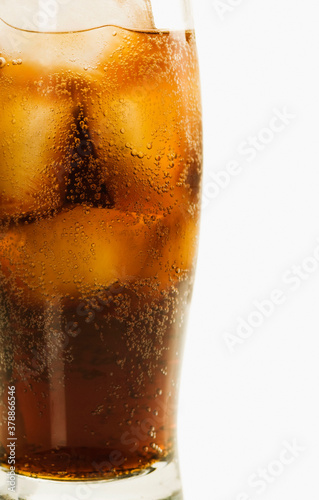 Close-up of a glass of ice tea
