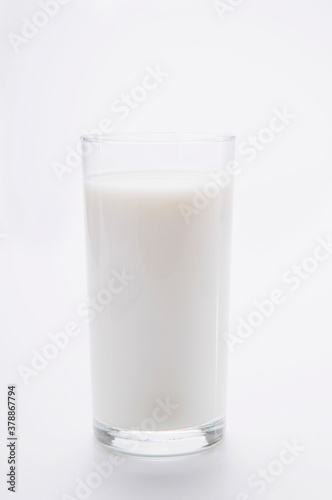 Close-up of a glass of milk