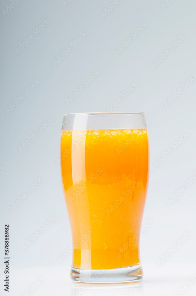 Close-up of a glass of orange juice Close-up of a glass of orange juice
