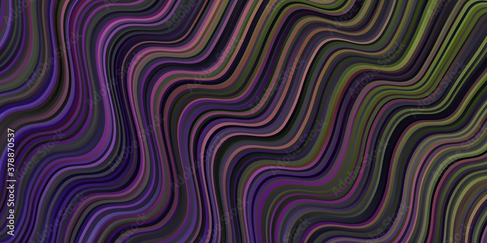Dark Pink, Yellow vector layout with wry lines. Dark Pink, Yellow vector layout with wry lines.